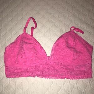 Pink bralette